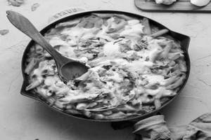Spicy Cheese Cottage Pasta 