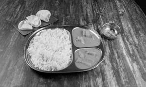 Rice With Sambar