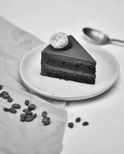 Chocolate & Coffee Cake Slice