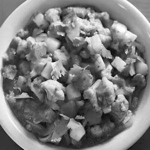 Aloo Gobhi Tamatar Fry
