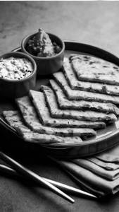 Paneer Onion Paratha