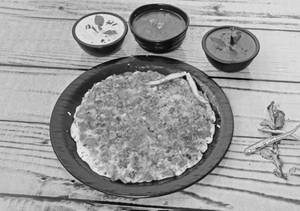 Tomato Onion Uttapam