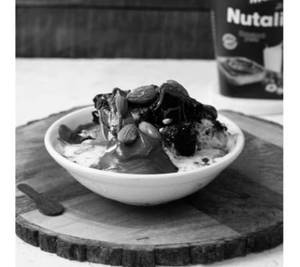 Nutella Brownie Icecream Sundae