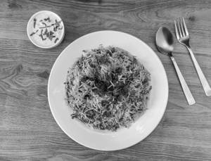 Chicken Dum Biryani With Aloo