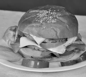 Veg With Cheese Burger