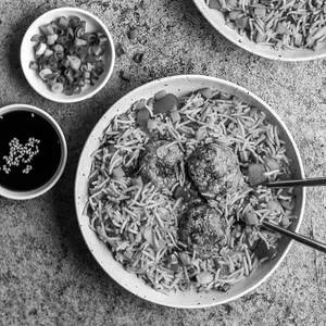 Veg Manchurian Fried Rice