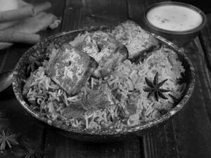 Paneer Tikka Biryani [ serves 2]