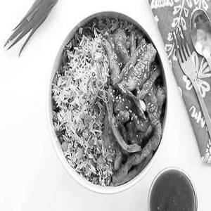Dragon Chicken + Veg Fried Rice