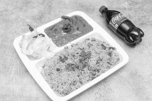 Veg Rice Bowl With Italian Sauce + Drinks [250 Ml]