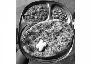 Chole with 2 Kulcha