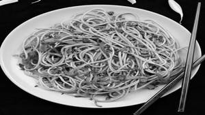 Noodles Burnt Garlic