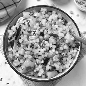 Sabudana Khichdi With Dahi