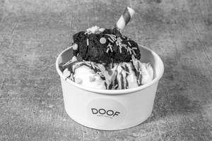 Vanilla Brownie Hot Fudge