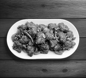 Hot Garlic Chicken Dry