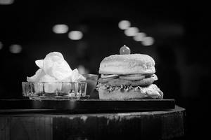 Vegetable Cheese  Burger