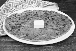Green Peas Paneer Paratha