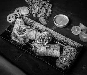 Mushroom Tikka Roll