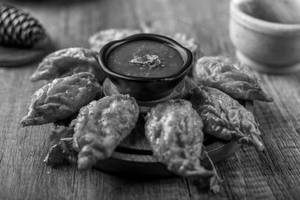 Prawns Momos [8 Pieces]