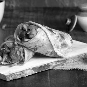 Mushroom Tikka Cheese Roll