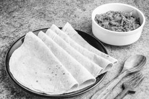 Veg Tarka With 5 Hath Roti