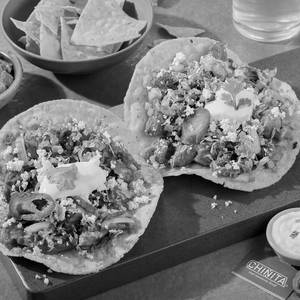 Chicken Tinga Tostadas (Spicy)