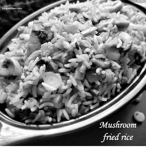Mushroom Fried Rice