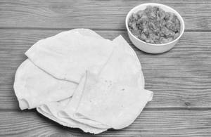 Chicken Tadka With 5pc Rumali  Roti