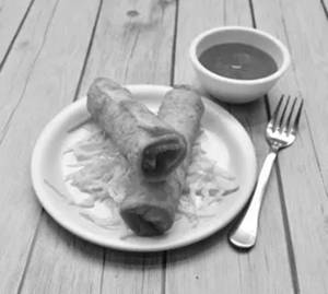 Spring Rolls Chicken (2 Rolls)
