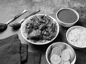 Mutton Dum Biryani