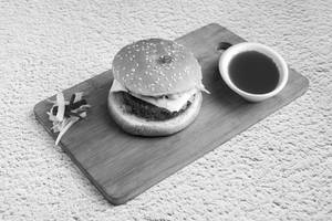 Cheesy Veg Burger