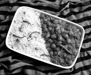 Chole Masala With Jeera Rice