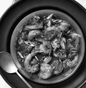 Roasted Prawns In Gravy
