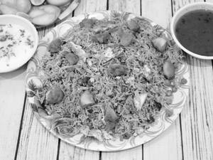 Chicken Schezwan Rice