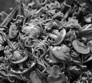 Mushroom Noodles   