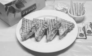 Paneer Tikka Mint Mayo Sandwich + French Fries