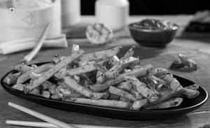Schezwan Fries (med Spicy)