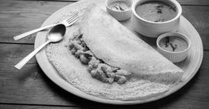 Schezwan Mushroom Dosa