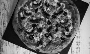 Cottage cheeese pizza