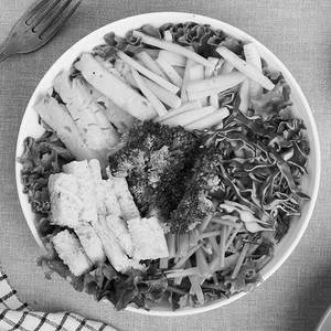 Herring Green Salad