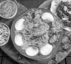 Mutton Bucket Biryani