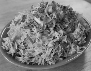 Mushroom fried rice
