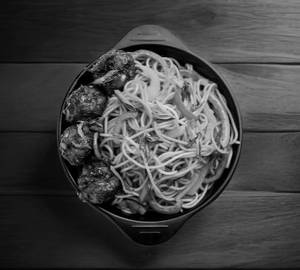 Schezwan Manchurian Noodles