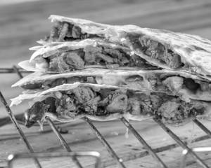 Grilled Chicken And Veggie Quesadilla