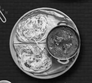 Parotta & Chicken Curry Combo