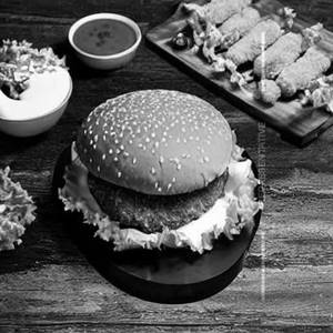 Mutton Kebab Burger