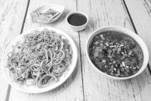 Manchurian Gravy With Noodles