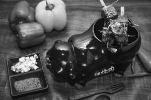 Butayakitori, Apple And Betel Leaf Tartare