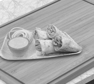 Soya Hariyali Chaap Roll