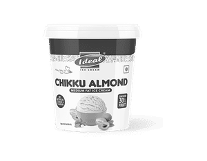 CHIKKU ALMOND 125 ML CUP