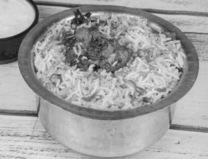 Chicken Tikka Biryani.